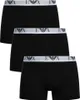 Emporio Armani Herren Boxershorts 3er Pack | Trunk Bold Produktbild-Vorschau 1
