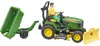 bworld John Deere Aufsitzrasen mäher, Anhänger + Gärtner Produktbild-Vorschau 5