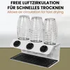 NATUMO® Flaschenhalter für SodaStream, 3er Flaschenständer Produktbild-Vorschau 3
