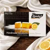Kandylas Loukoumi Zitrone Packung auf weißem Seidenstoff Produktbild-Vorschau