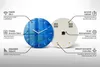 Wallfluent Große Wanduhr – Stilles Quarzuhrwerk - Uhr Produktbild-Vorschau 7