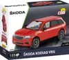 The image shows the packaging of a COBI building block set for a red Skoda Kodiaq VRS model car. Náhľad obrázku produktu