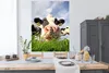 MuchoWow® Poster Kuh - Bauernhof - Gras - Tiere 120x160 cm Produktbild-Vorschau 3