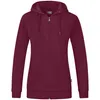 JAKO Unisex Kapuzenjacke Organic, Farbe:maroon, Größe:3XL Produktbild-Vorschau 6