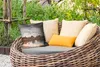 MuchoWow® Outdoor Kissen - Ansicht von Delft - Gemälde von Produktbild-Vorschau 3