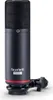 A black studio microphone with a red accent ring and a black mount is shown against a white background. Anteprima dell’immagine prodotto