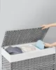 SONGMICS Koš na prádlo, 140 l, s víkem, 3 přihrádky, Náhled obrázku produktu 3