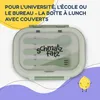 Schmatzfatz Bento Lunch Box Adulte, Boite Repas Voir les images du produit 5