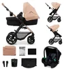 Kinderkraft MOOV 2 Trio passeggino 3 in 1 con navicella Anteprima dell’immagine prodotto 1