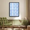 MuchoWow® MuchoWow® Gerahmtes Poster Blumen - Rosen - Blau Produktbild-Vorschau 2