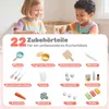 COSTWAY : cuisine pour enfants avec poubelle, réfrigérateur Voir les images du produit 3