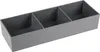 Ordnungsbox 32 x 11 x 6 cm grau Produktbild-Vorschau 1