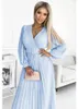 Kleid NUMOCO KLARA 414-10 BLAU Größe: Einheitsgröße Produktbild-Vorschau 2