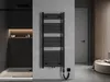 Mexen Ares Elektroheizkörper 1500 x 600 mm, 900 W, Schwarz Produktbild-Vorschau 3