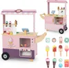 COSTWAY Eiswagen mit Eiscreme Spielzeug, Eismaschine, Produktbild-Vorschau 1