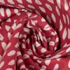 SCHÖNER LEBEN. Kissenhülle rot mit Kleksen Tropfen 50x50cm Produktbild-Vorschau 3