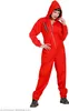 Takers Faschingskostüme - Roter Overall mit Kapuze Gr. S  Produktbild-Vorschau 2