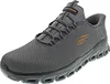 A single gray Skechers shoe is shown from a side-angle against a white background. Produktbild-Vorschau