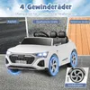 Auto elettrica per bambini COSTWAY Audi SQ8, auto elettrica Anteprima dell’immagine prodotto 8