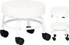 Tabouret de coiffeur cosmétique pour salon de pédicure rond Voir les images du produit 1