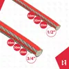 KOTARBAU® Zahradní hadice 1/2" 50m 6vrstvá šedá Náhled obrázku produktu 9