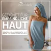 Frottier Duschtücher 2er Pack 70x140cm, 100% Baumwolle, Produktbild-Vorschau 6