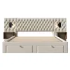 Flieks Polsterbett 180x200cm mit USB und Leselampe, Produktbild-Vorschau 11