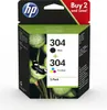 hp Multipack hp 304 (3JB05AE) für hp schwarz/farbig Produktbild-Vorschau 53
