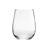 A clear glass tumbler is shown against a white background. Produktbild-Vorschau