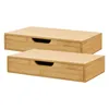 Zestaw 2 półek ściennych "Bokn" z szufladą 40 x 24 x 8 cm Podgląd zdjęcia produktu 1