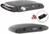 Two views of a small black electronic device, likely a set-top box or media player, with various ports and an external IR sensor. Produktbild-Vorschau