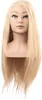 Efalock Übungskopf Clara Humanhaar goldblond 60 cm Produktbild-Vorschau 1