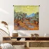 MuchoWow® Wandteppich Wandbehang Olivenbäume mit gelbem Produktbild-Vorschau 6