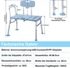 LARS360 Badewannensitz Badewannenstuhl Verstellbarer Produktbild-Vorschau 7