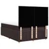 Boxspringbett mit Matratze Dunkelbraun 140x200 cm Stoff Produktbild-Vorschau 6
