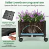 COSTWAY Blumenkasten, 2 in 1 Rosenbogen mit Rankgitter, Produktbild-Vorschau 4