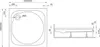 Brodzik kwadratowy 80x80 NOWY STYL z obudową i syfonem, Podgląd zdjęcia produktu 4