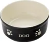 Nobby Hunde Keramiknapf Dog schwarz/beige, Maße: 15,5 x Produktbild-Vorschau 1