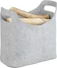 Lot de 2 sacs en feutre, pliables, souples, avec poignées, Voir les images du produit 1