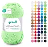 Gründl Wolle Baumwolle Quick 50 g uni kiwi Produktbild-Vorschau 2