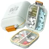 Medicijnbox met 7 compartimenten en een tabletverdeler, Productafbeelding-voorbeeld 1
