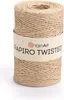 YarnArt Papiro Twisted 1302 Papier-Raffia Garn Beige Produktbild-Vorschau 1