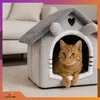 OMNA | Casetta per gatti - 35x38x40 cm - Grigio - Morbida e Anteprima dell’immagine prodotto 10