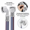 Zulaufschlauch 1,5 m 25°C Gummidichtung 3/4" gerade Winkel Produktbild-Vorschau 6