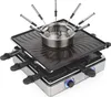 Appareil à raclette et fondue, 31 x 31 cm, 1 700 W, 1,3 L Voir les images du produit 5