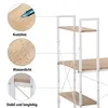 Close-up views of a shelf unit highlighting its features. Produktbild-Vorschau