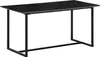 FineBuy Esszimmertisch 120x60x76 cm Küchentisch Schwarz in Produktbild-Vorschau 6