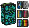 Estuche con 3 compartimentos – Estuche para niñas y niños – Vista previa de la imagen del producto 4