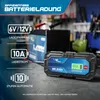 NRG Premium LiFePO4 Ladegerät 12V/ 6V 10A Lithium Batterie Produktbild-Vorschau 3