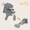 LIONELO Wózek dziecięcy IRMA szary ciemnoszary Podgląd zdjęcia produktu 7